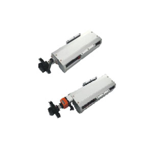 Manually Adjusting Components,With dust cover·X-Axis·Trapezoidal Lead Screw Type（Single guide rail·heavy load type）